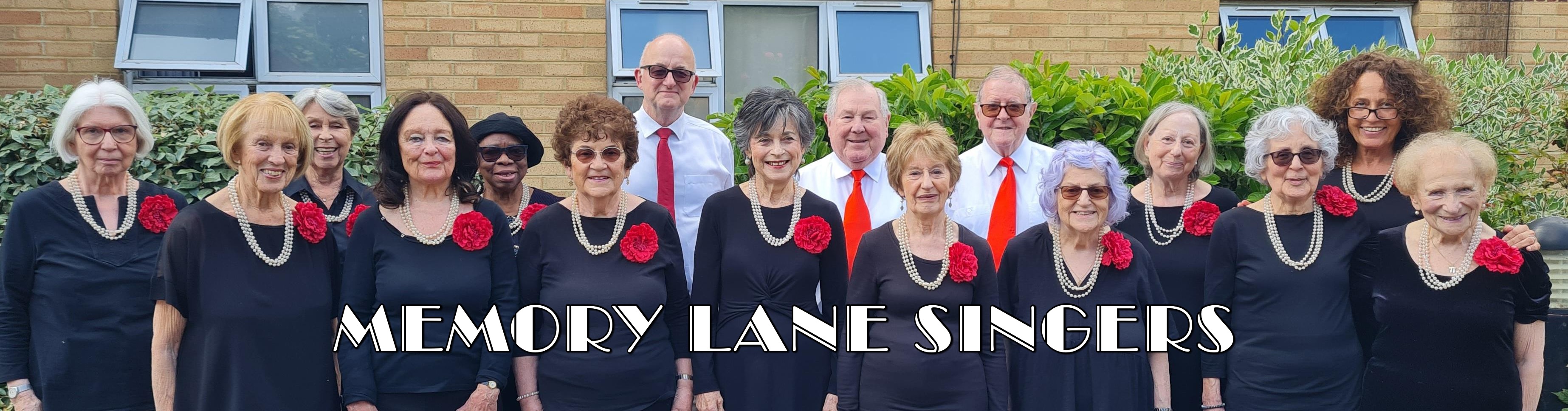 Members of the Memory Lane Singers